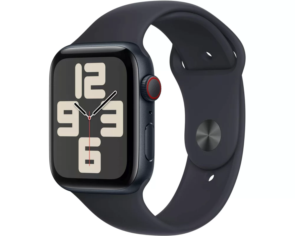 Apple Watch SE 2023 44 mm LTE Alu Sport Mitternacht S/M