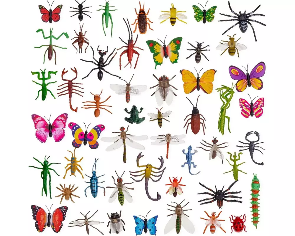 Twiddlers Spielzeugfigur Insekten, 50 Stück