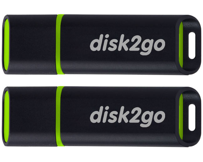 DISK2GO USB-Stick passion 3.0 16GB 30006574 USB 3.0 double pack