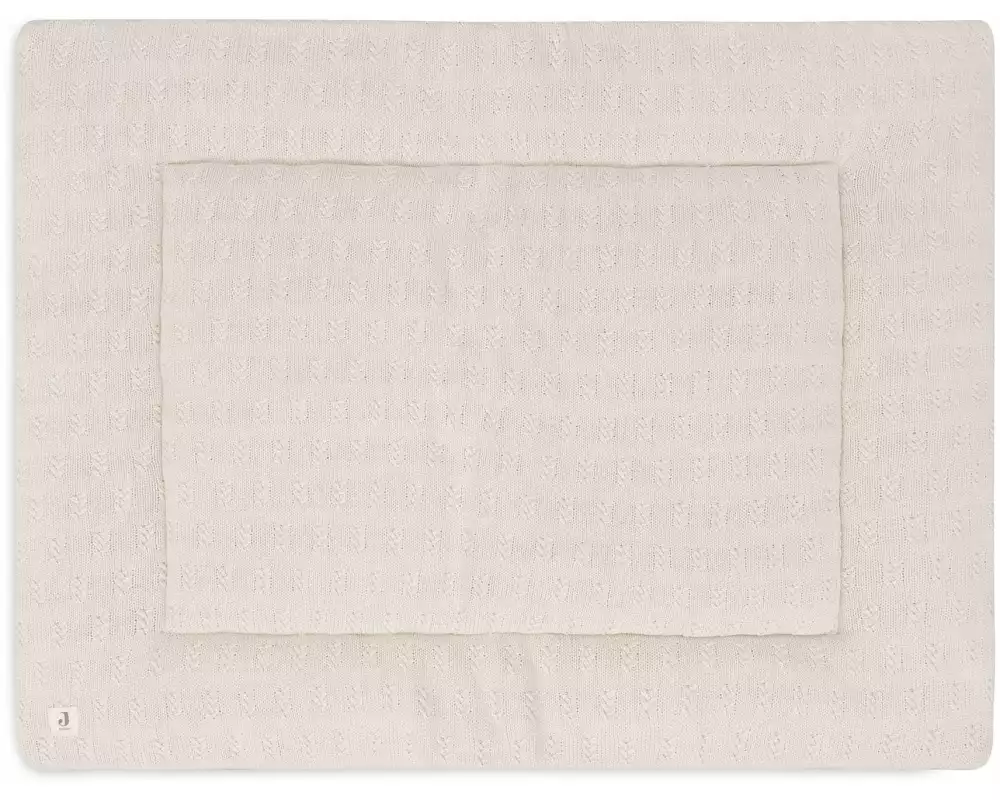 Jollein Krabbeldecke Grain Knit Oatmeal 75 x 95 cm
