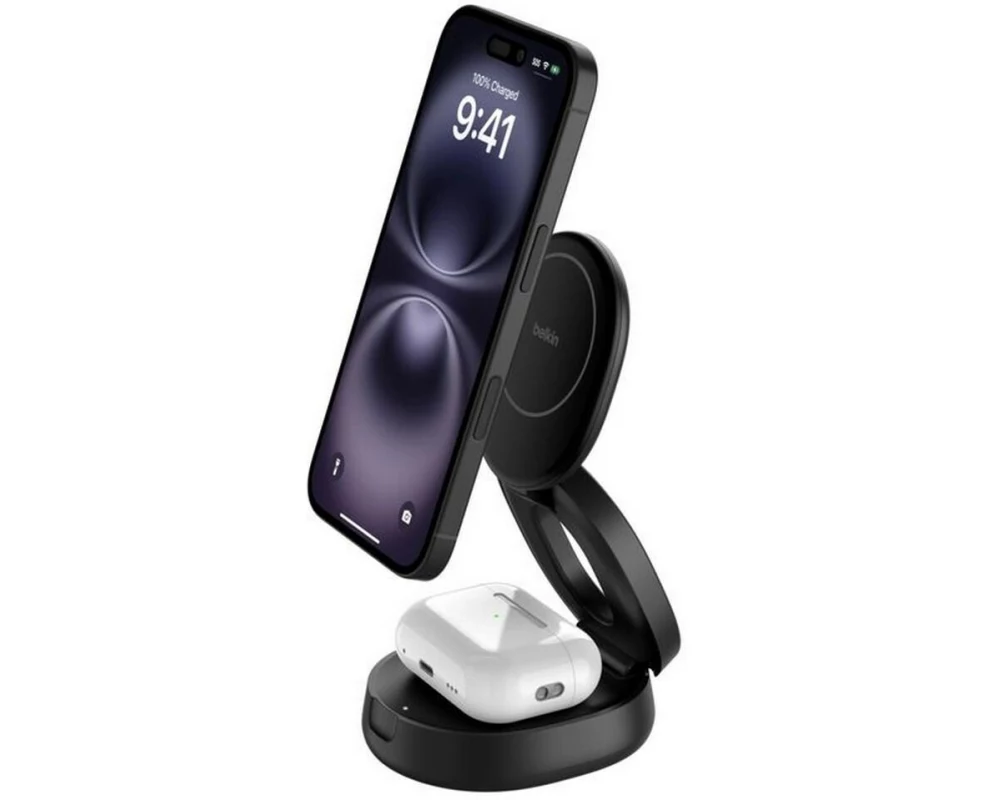 Belkin Wireless Charger BoostCharge 2in1 Schwarz