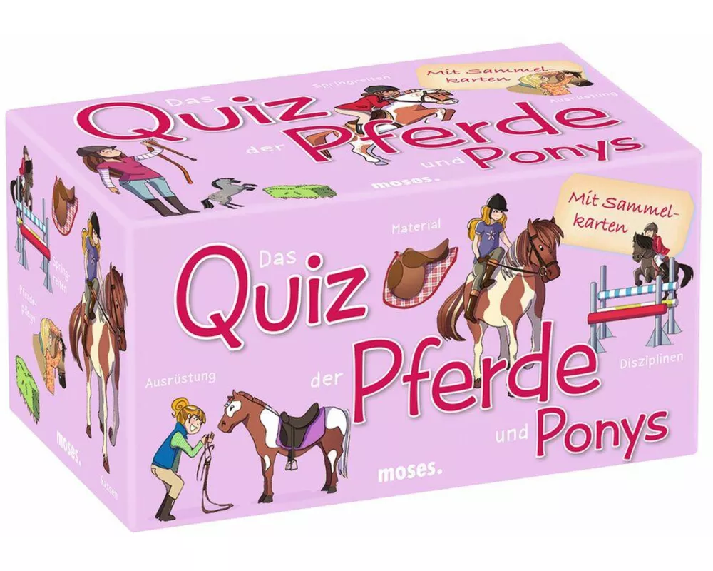 Das Quiz der Pferde und Ponys