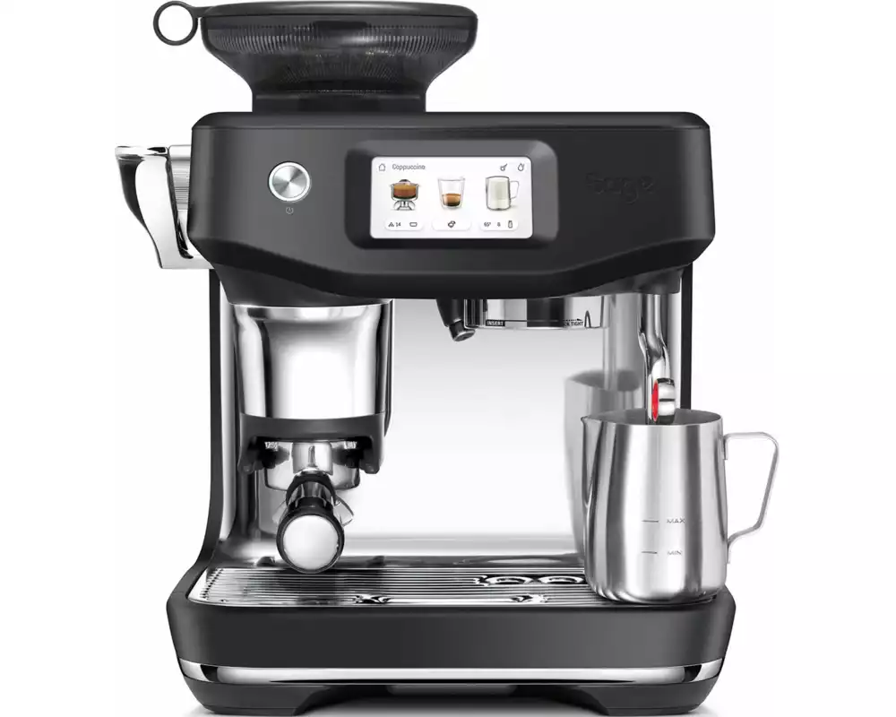 Sage Siebträgermaschine Barista Touch Impress Schwarz