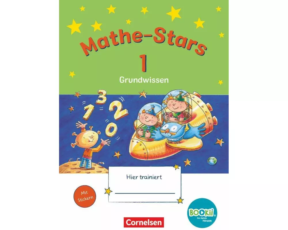 Mathe-Stars - Grundwissen - BOOKii-Ausgabe - 1. Schuljahr