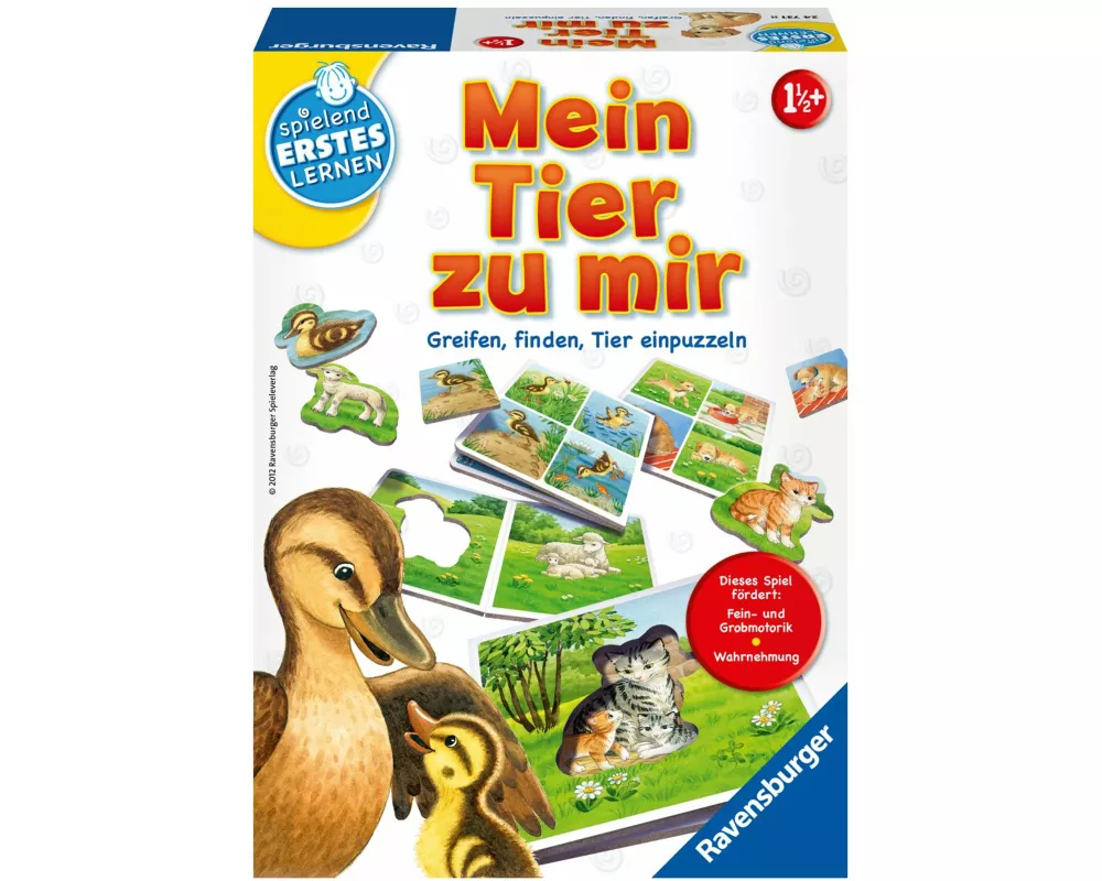 Mein Tier zu mir - Spiele für Kleinkinder ab 1,5 Jahre
