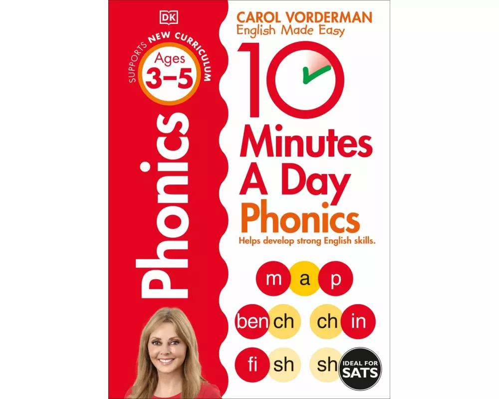 10 Minutes A Day Phonics, Ages 3-5 (Preschool)