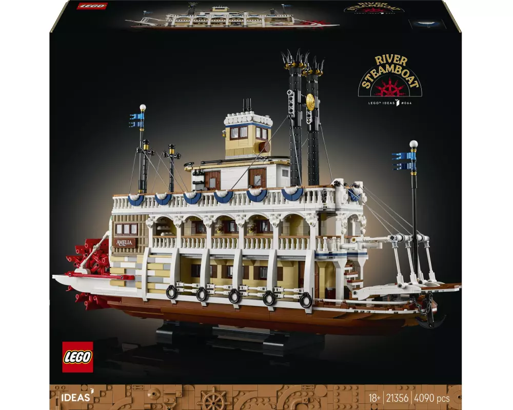 LEGO Ideas Flussraddampfer 21356