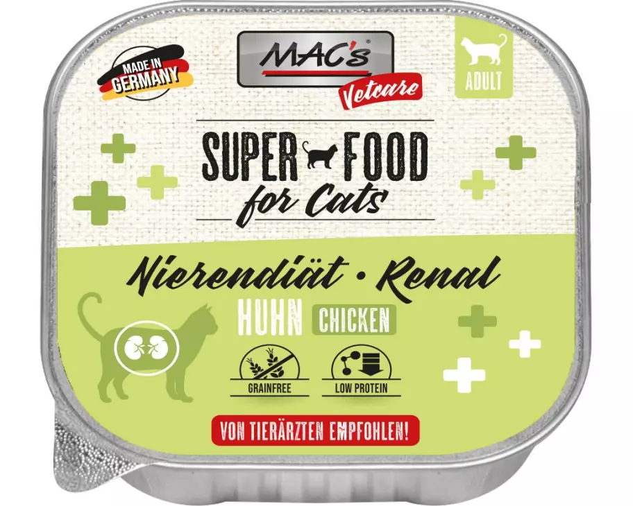 MAC's Vetcare Nassfutter Cat Huhn Nierendiät 100 g