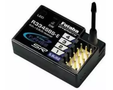 Futaba Empfänger R334SBS-E 4-Kanal, 2.4 GHz, T-FHSS