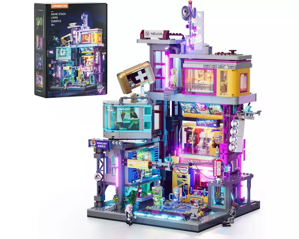 Lumibricks Spielstapel 23 Lichtpunkte, 2580 Teile