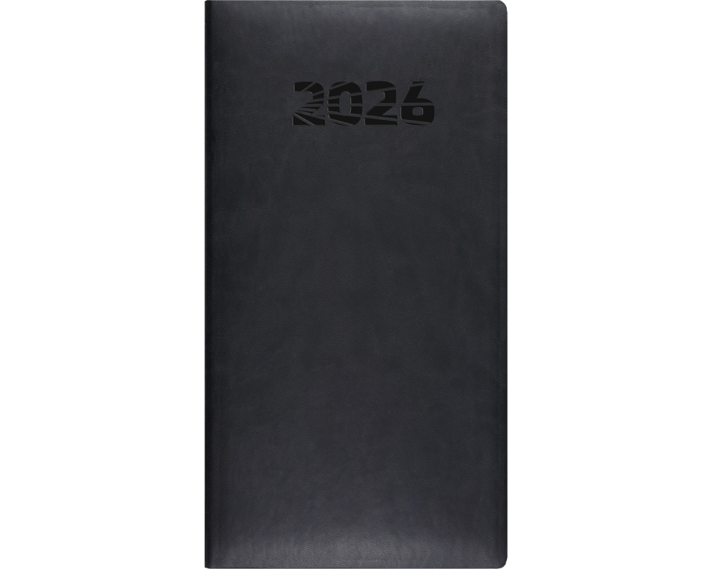 SIMPLEX Taschenagenda Simply Flex 2026 6950J1.26 1W/2S schwarz ML 8.7x15.3cm