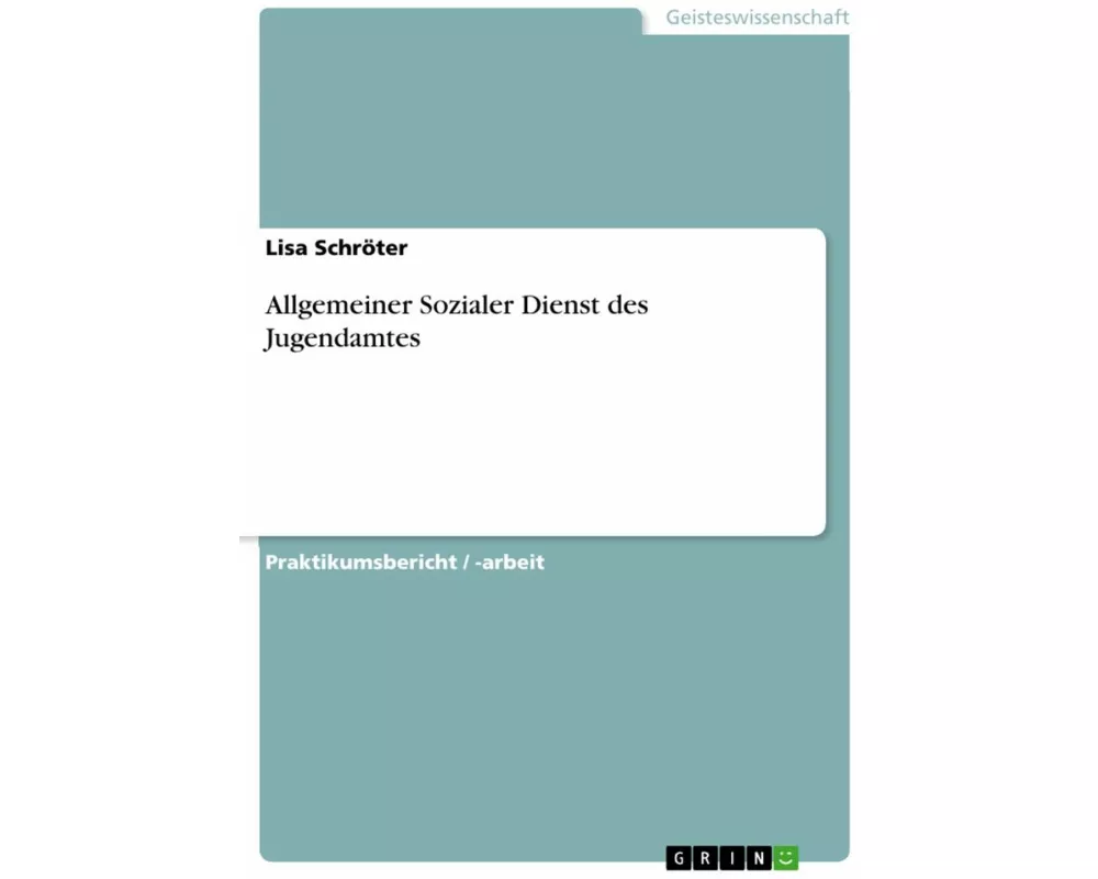 Allgemeiner Sozialer Dienst des Jugendamtes