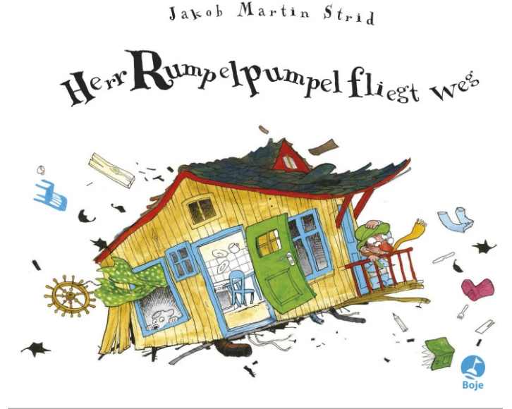 Herr Rumpelpumpel fliegt weg