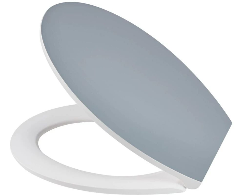 diaqua® Toilettensitz Hollywood Slow Down Grau