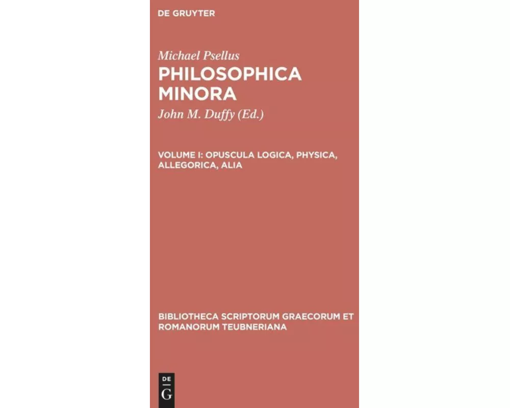 Opuscula logica, physica, allegorica, alia