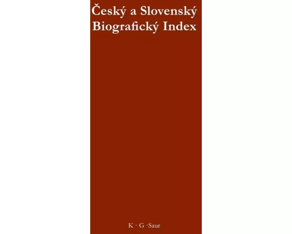 Cesky a Slovensky Biograficky Index