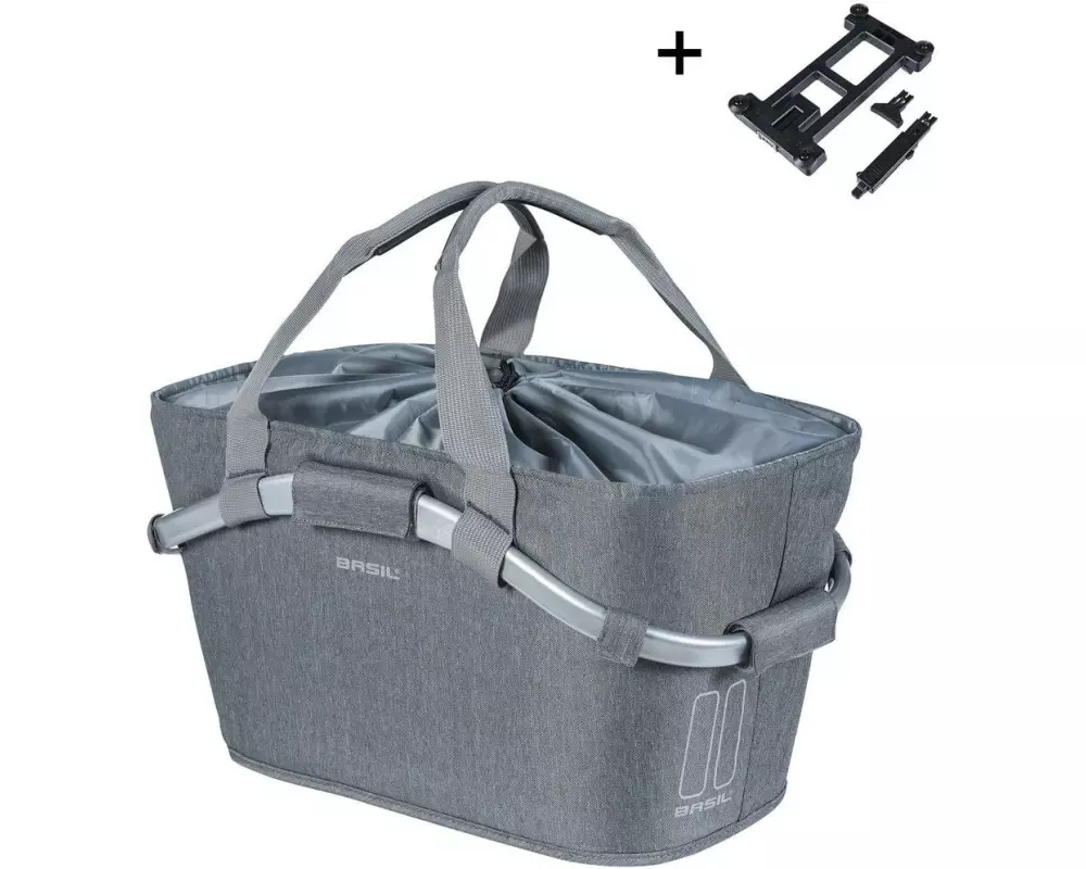BASIL Velokorb 2Day Carry All MIK 22 l, grau