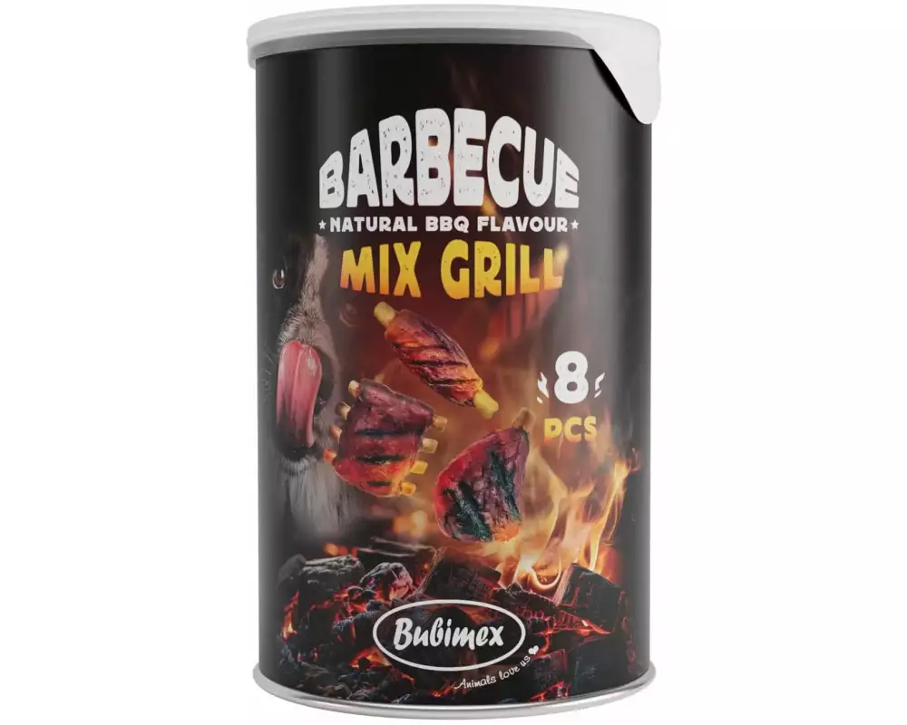 Bubimex Leckerli Barbecue Grillmix 8 Stück, 170 g