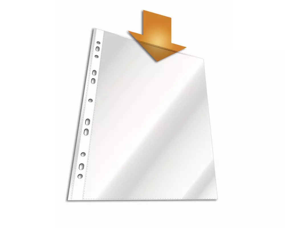 DURABLE Zeigetasche A4 10 x Transparent