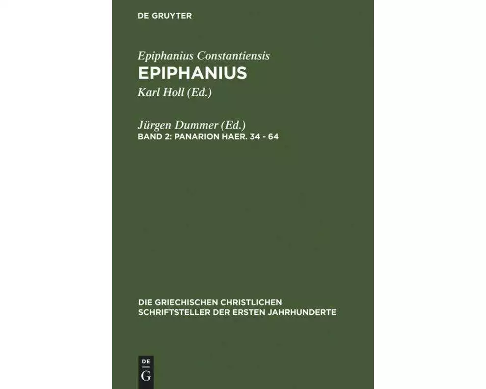Panarion haer. 34-64