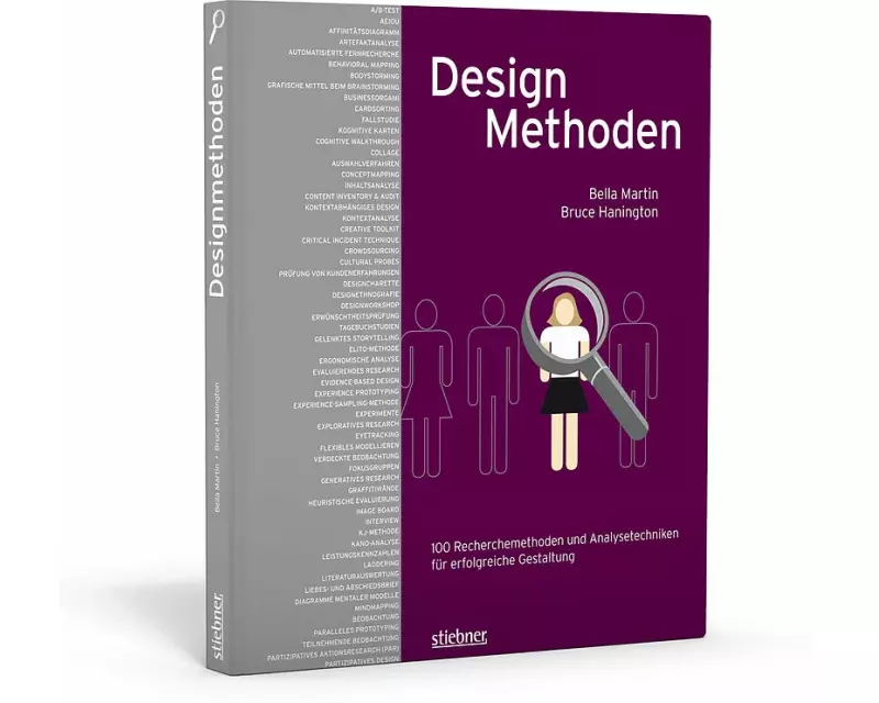 Designmethoden - 100 Recherchemethoden und Analysetechniken für erfolgreiche Gestaltung