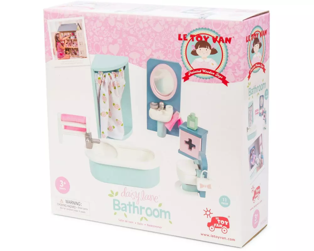 LE TOY VAN Puppenhausmöbel Badezimmer Möbel Set