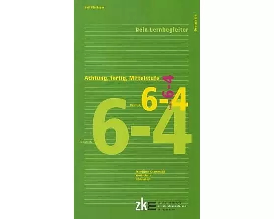 Achtung, fertig, Mittelstufe, Quartalsheft 6-4 Deutsch