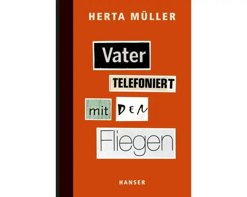 Vater telefoniert mit den Fliegen