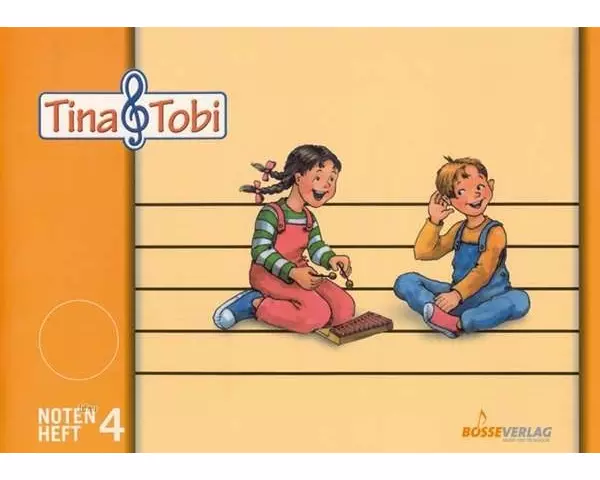 Tina und Tobi. Notenschreibheft 4. Halbjahr. Zur Musikfibel