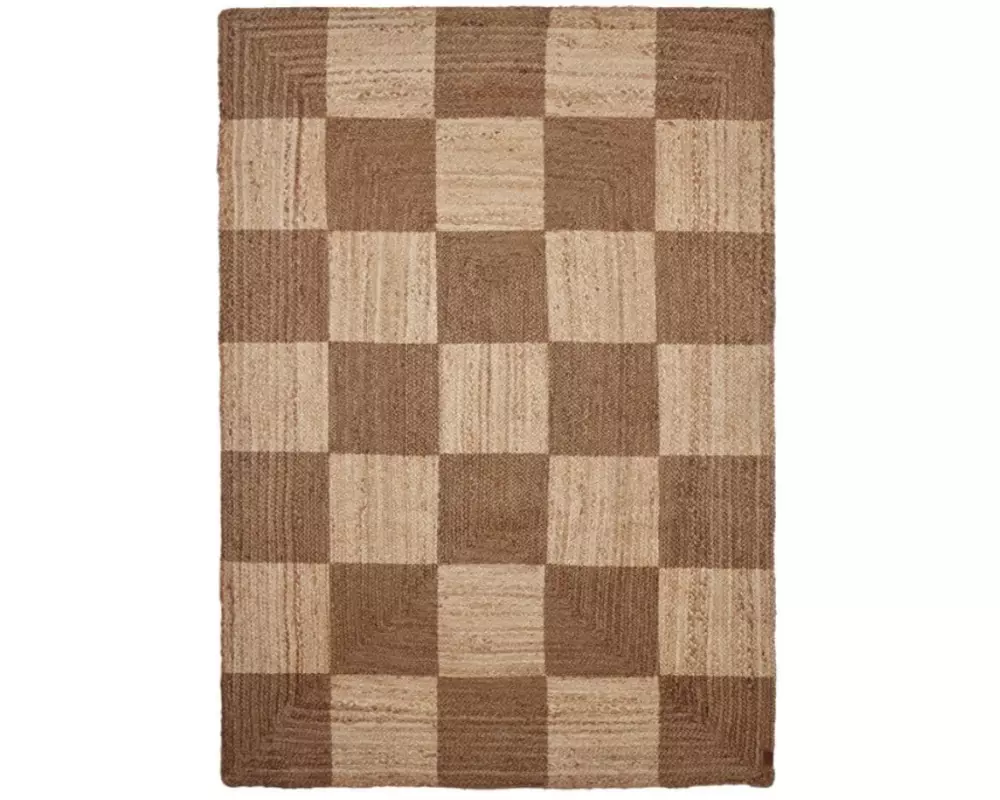 OYOY Teppich Schachbrett 140 cm x 200 cm