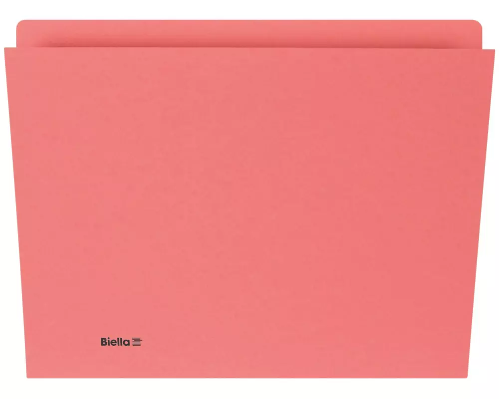 Biella Einlagemappe A4 Rot, 100 Stück
