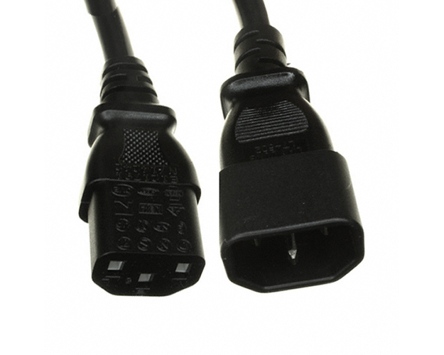 Cabinet Jmpr Pwr Cord 250VAC 16A C14-C13