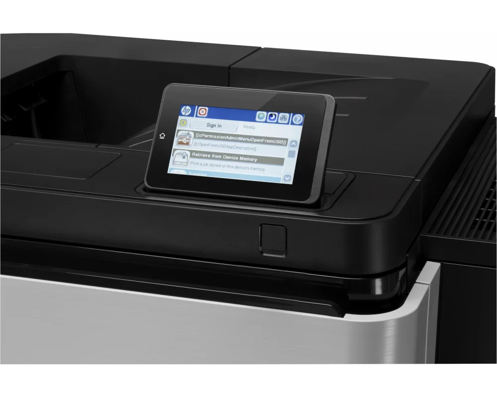 HP LaserJet Enterprise M806X+ A3/A4, 1GB, 28ppm/56ppm 1.200dpi, PCL5e, PCL6, PS3