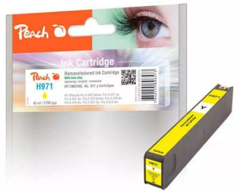 Peach Tinte HP Nr. 971 (CN624AE) Yellow