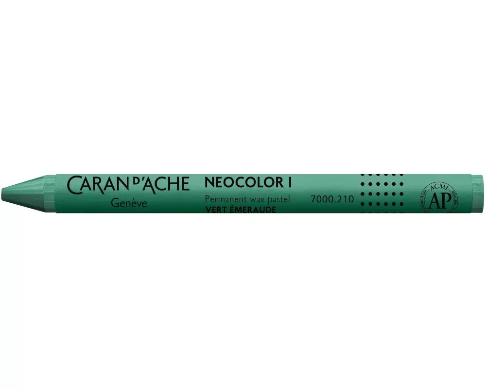 Caran d'Ache Wachsmalstifte Neocolor 1 wasserfest Grün