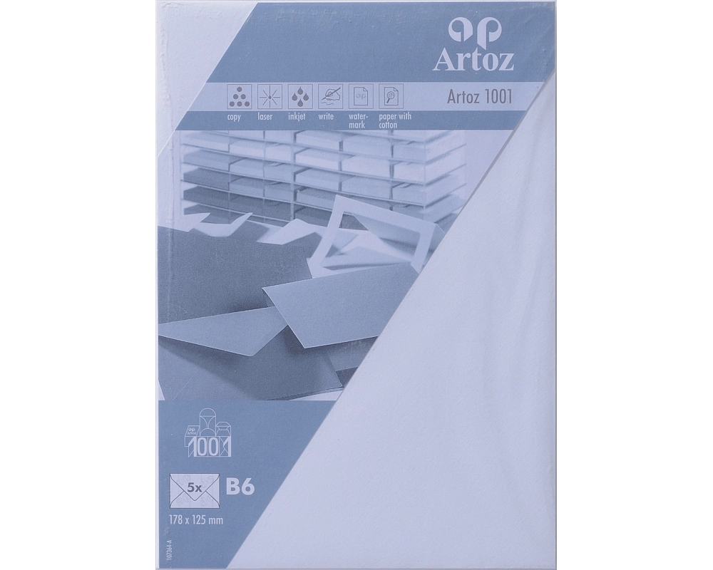 ARTOZ Couverts 1001 B6 107364182 100g, blütenweiss 5 Stück
