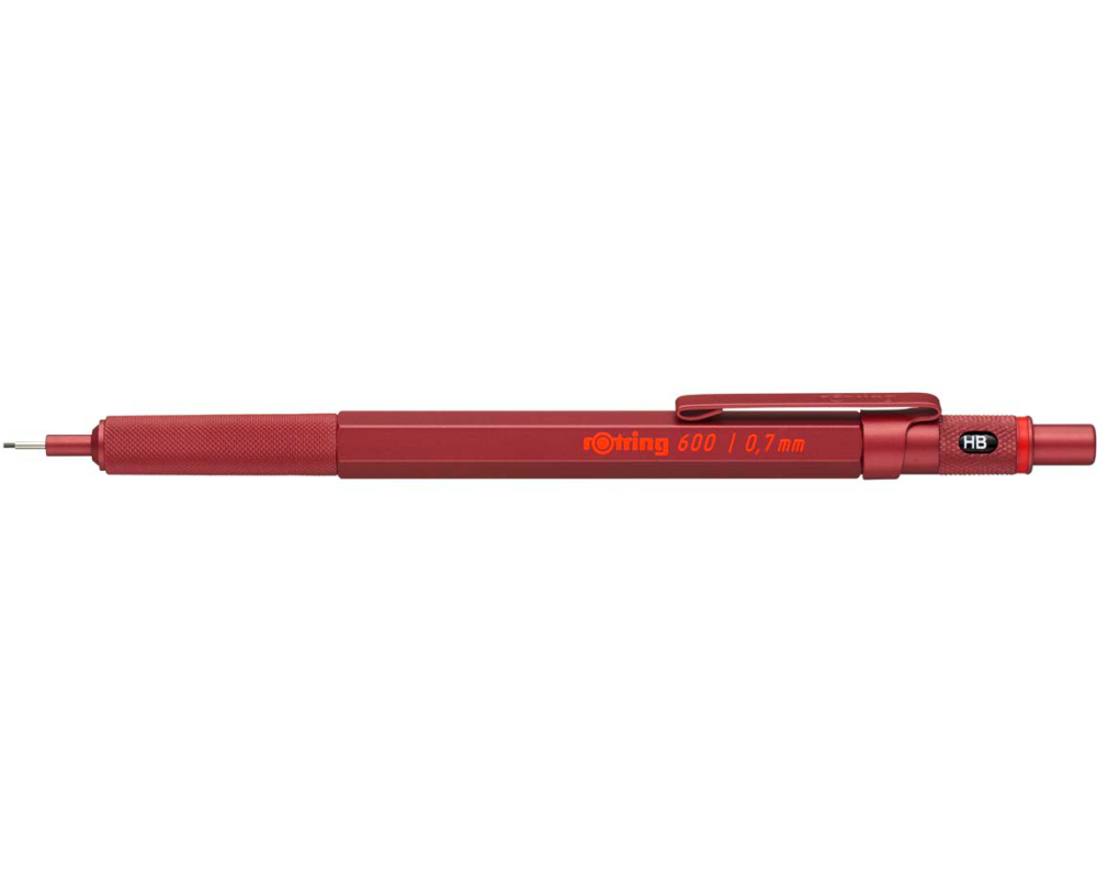 ROTRING Feinminenstift 600 0.7mm 2114265 rot metallic