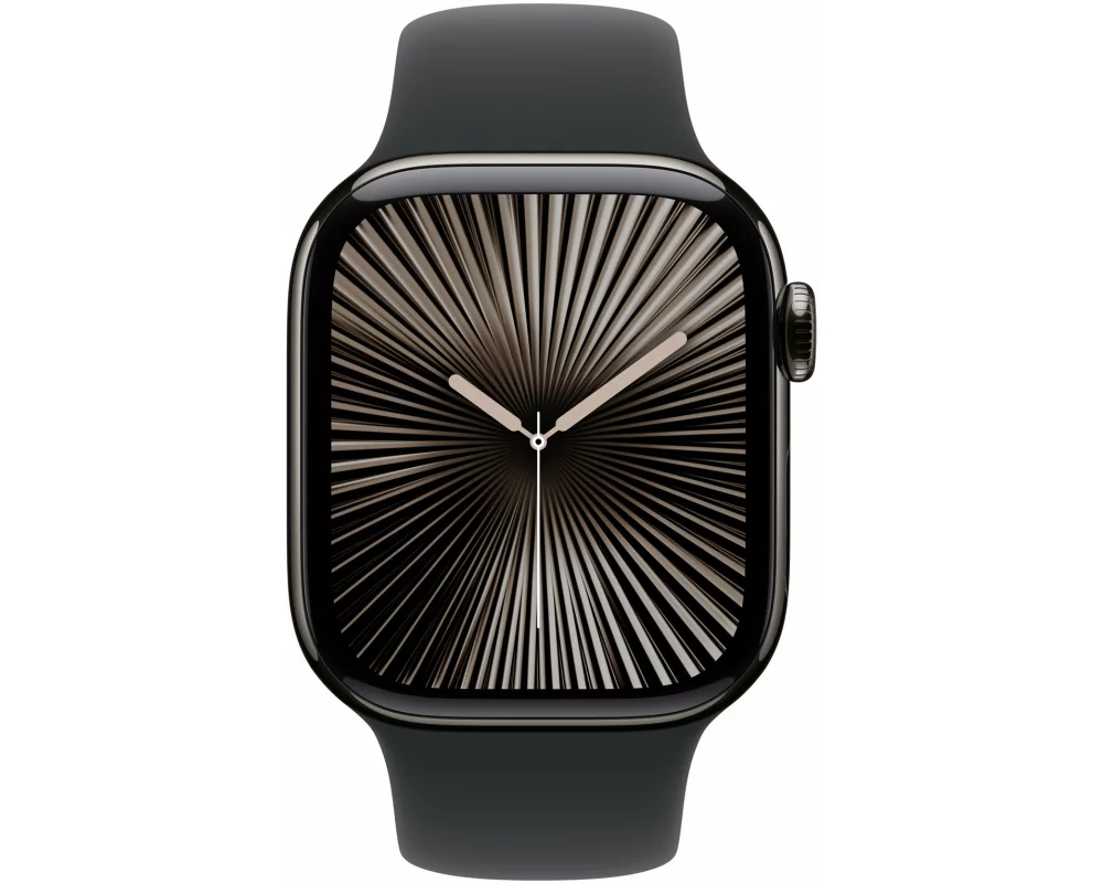 Apple Watch Series 10 42 mm LTE Titanium Jet Black Sport S/M