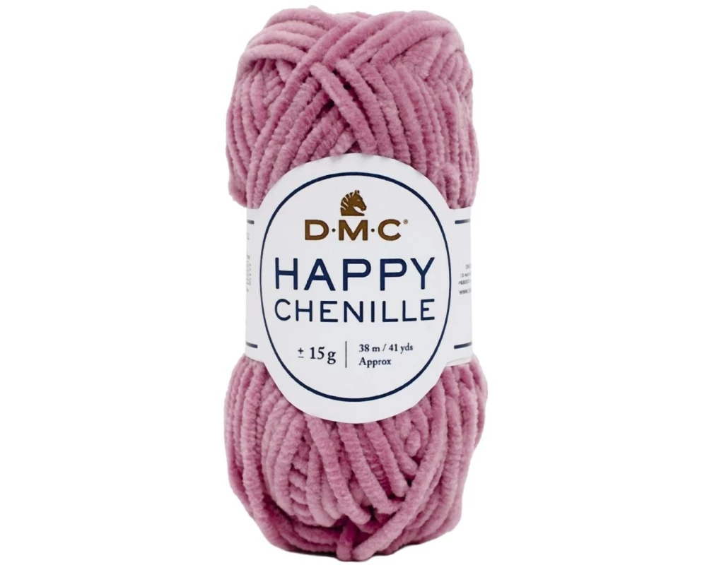 DMC Wolle Happy Chenille Purpur, 38 m