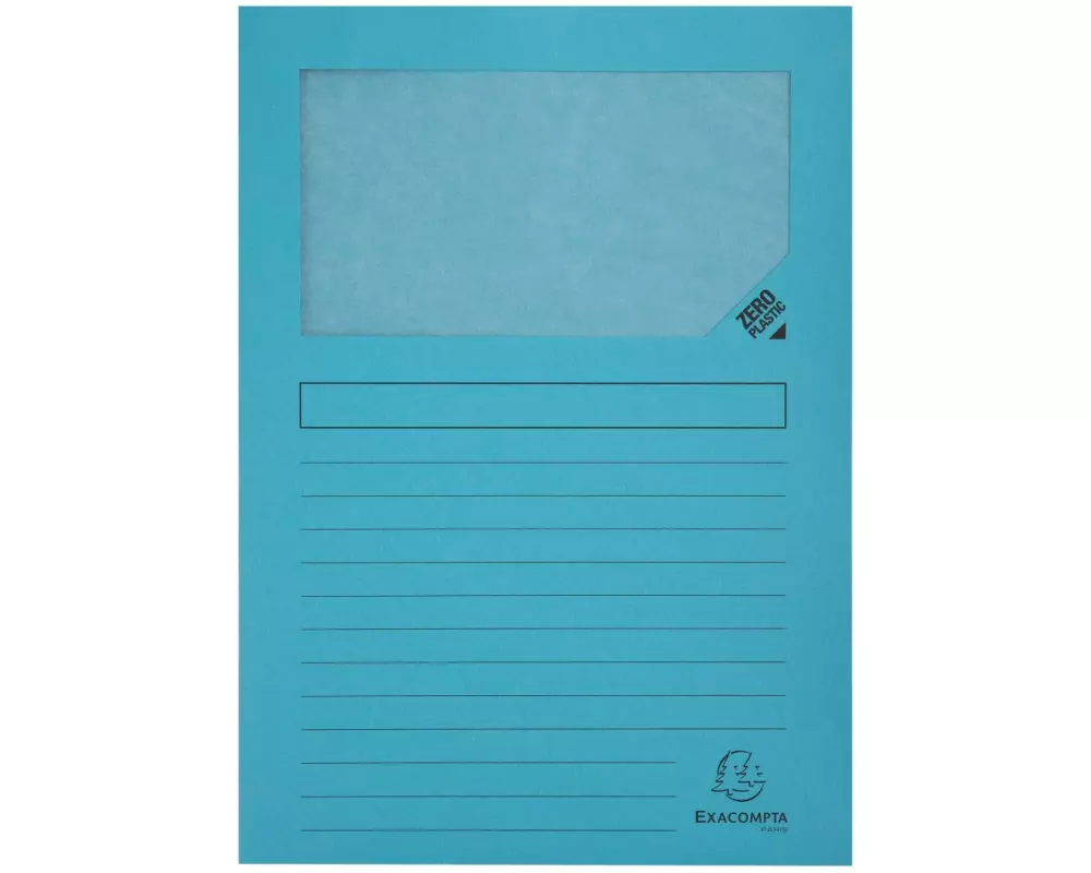 Exacompta Sichthülle Forever Hellblau, 100 Stück