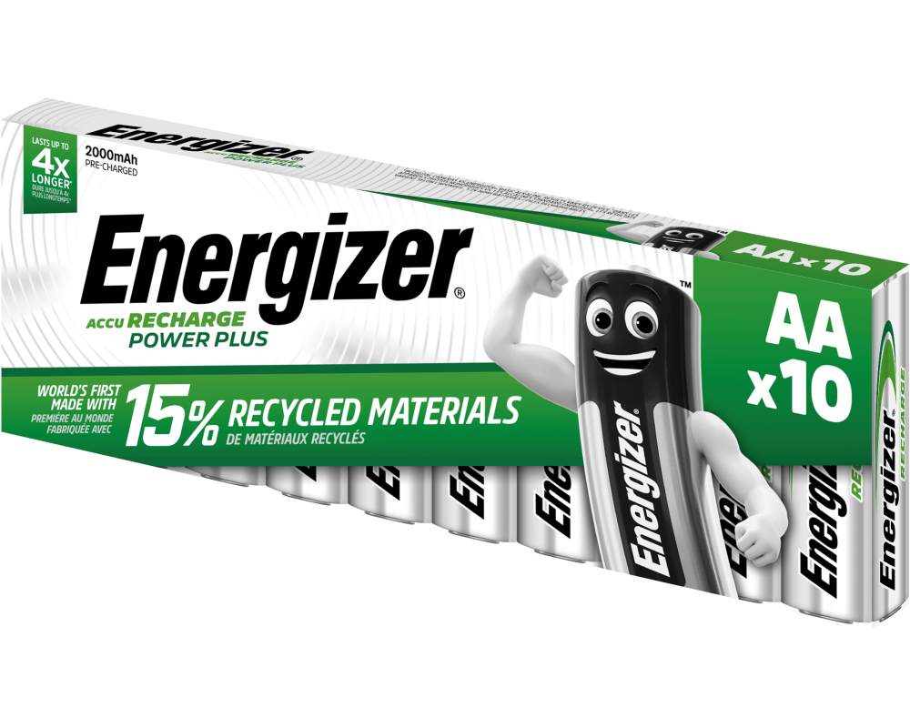 ENERGIZER Akku Power Plus E300850500 AA/HR6, 2000mAh 10 Stück