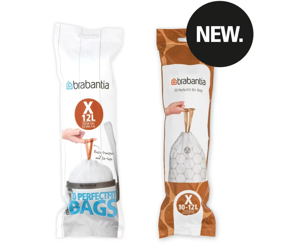 Brabantia Kehrichtsack PerfectFit X 12 l, 20 Stück