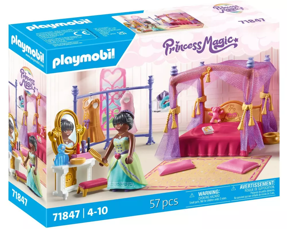 Playmobil Princess Magic Prinzessinnen-Schlafzimmer mit Ankleide 71847