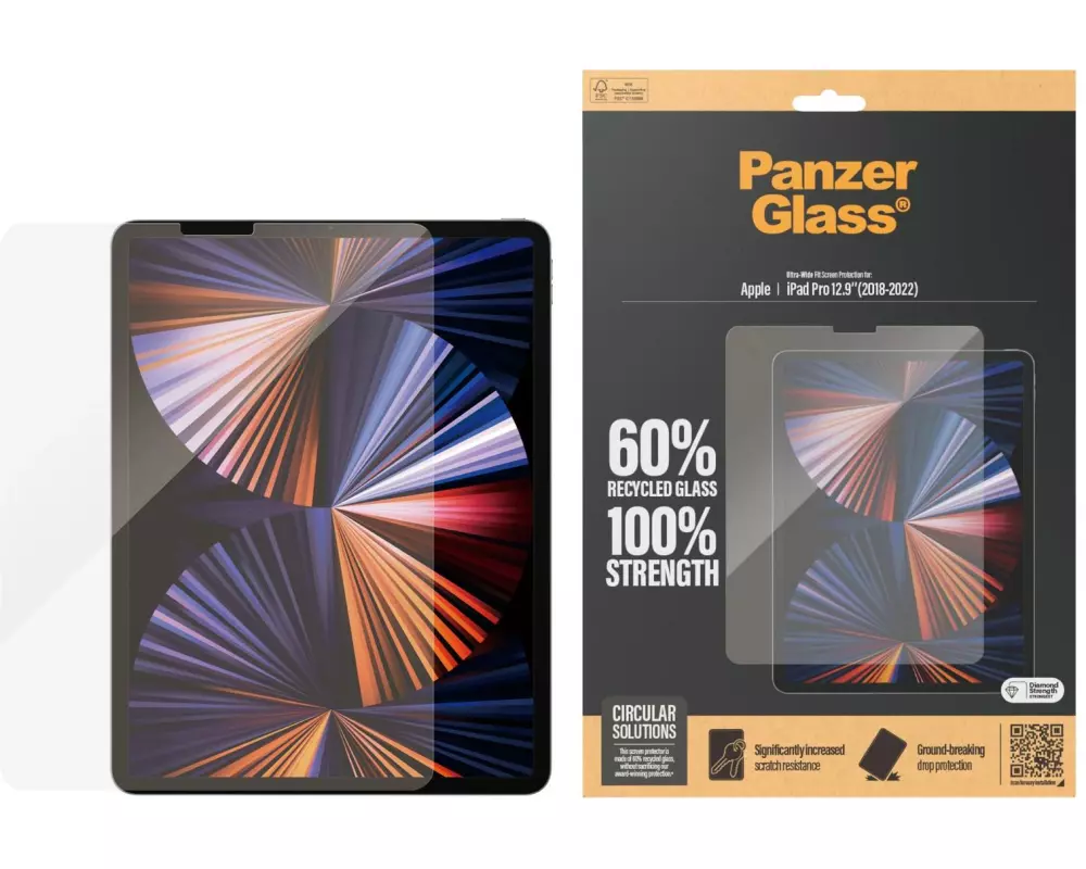 Panzerglass Ultra-Wide Fit iPad Pro 12.9" (18-22)