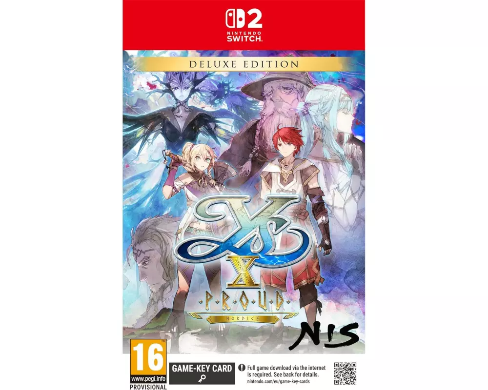 Reef Entertainment Ys X: Proud Nordics (NSW2) (Game-Key Card)