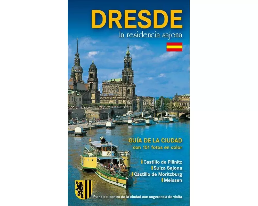 Stadtführer Dresden - die Sächsische Residenz - spanische Ausgabe