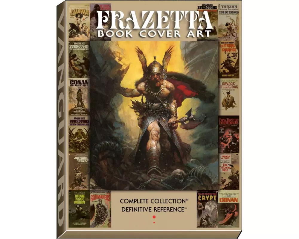 Frazetta Book Cover Art
