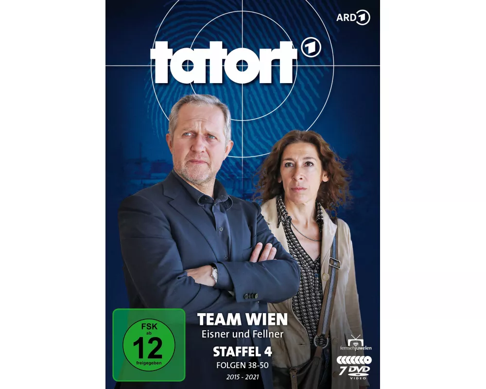 Tatort Wien - Inspektor Eisner ermittelt - Staffel 4 (Folgen 38-50) (7 DVDs)