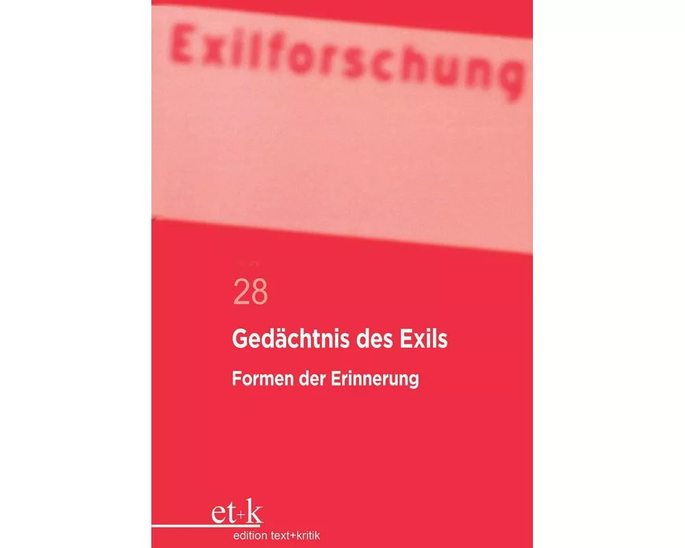 Gedächtnis des Exils