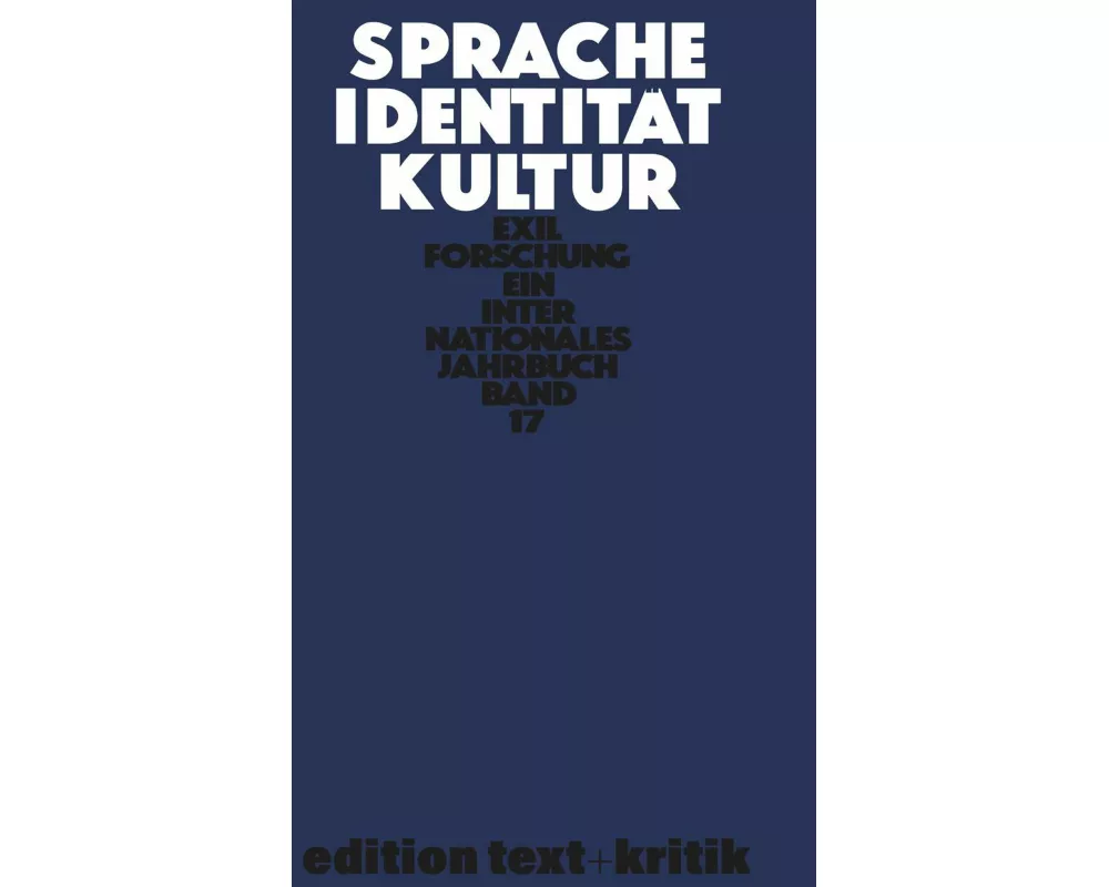 Sprache - Identität - Kultur
